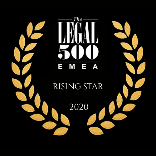 Legal 500 EMEA Rising Star 2020 - attorney Bogdan Lamatic